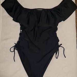 Black One Piece Swimsuit